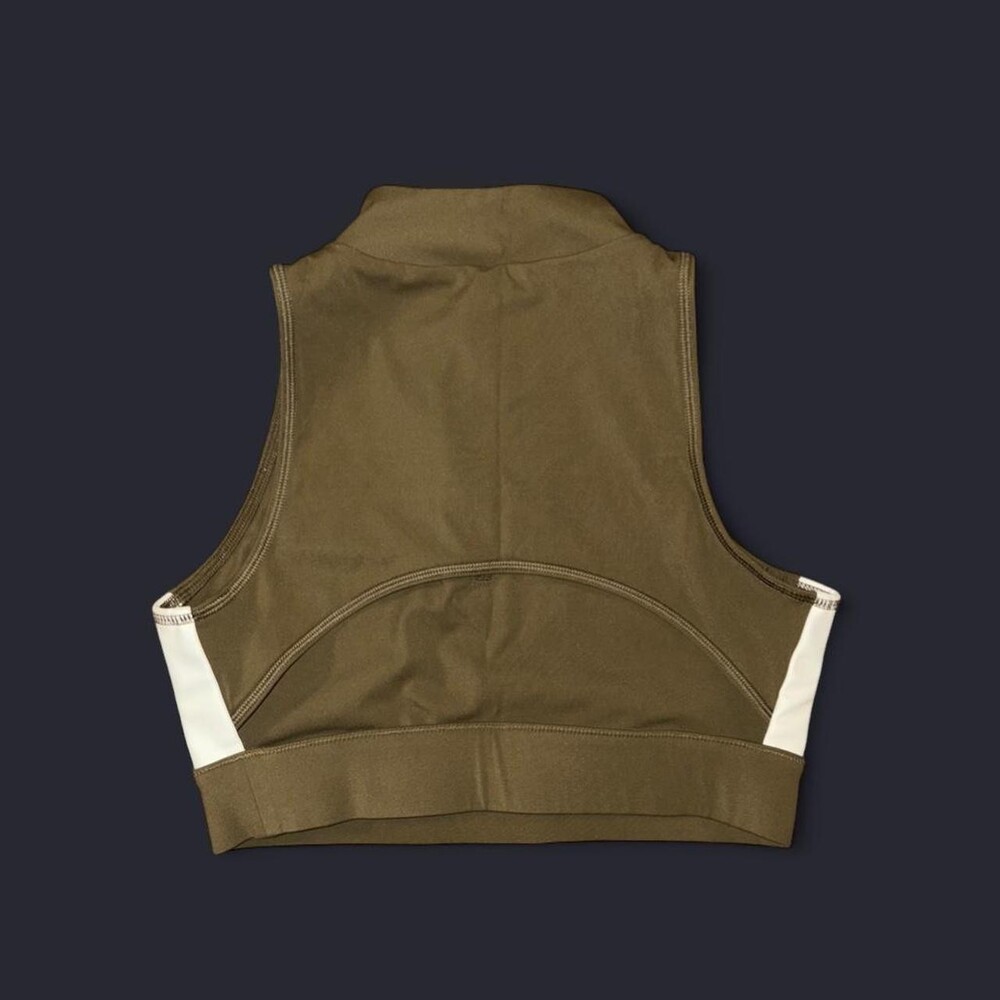 Solid Striped Cropped Workout 1848 - image 2